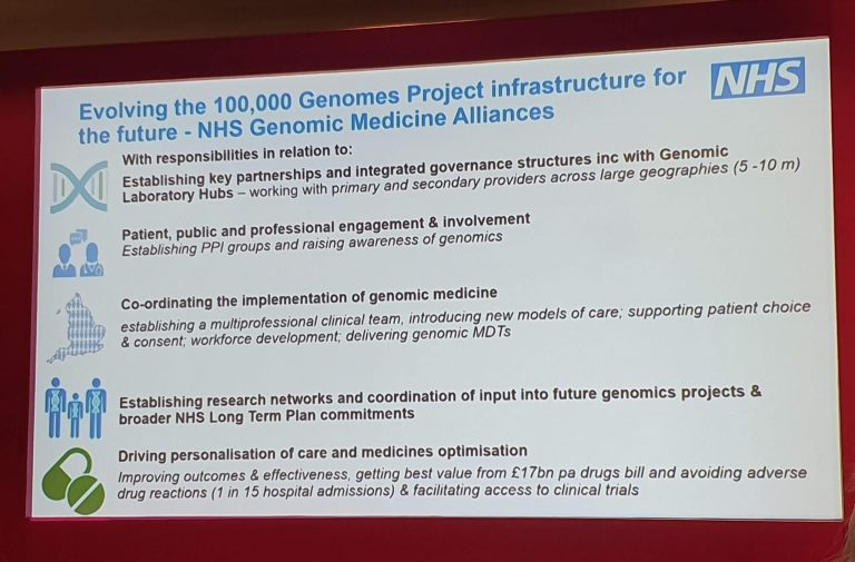 NHS Genomic Medicine Alliances- NEWS